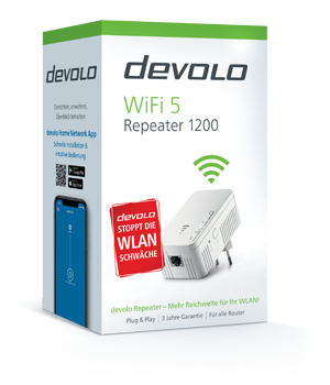 devolo WiFi 5 Repeater 1200