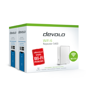 devolo WiFi 6 Repeater 5400 Mesh Bundle