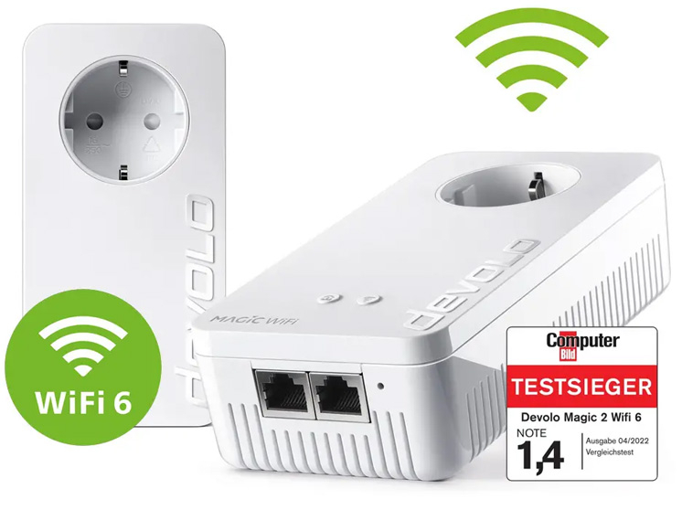 Der Magic 2 WiFi 6 von devolo.