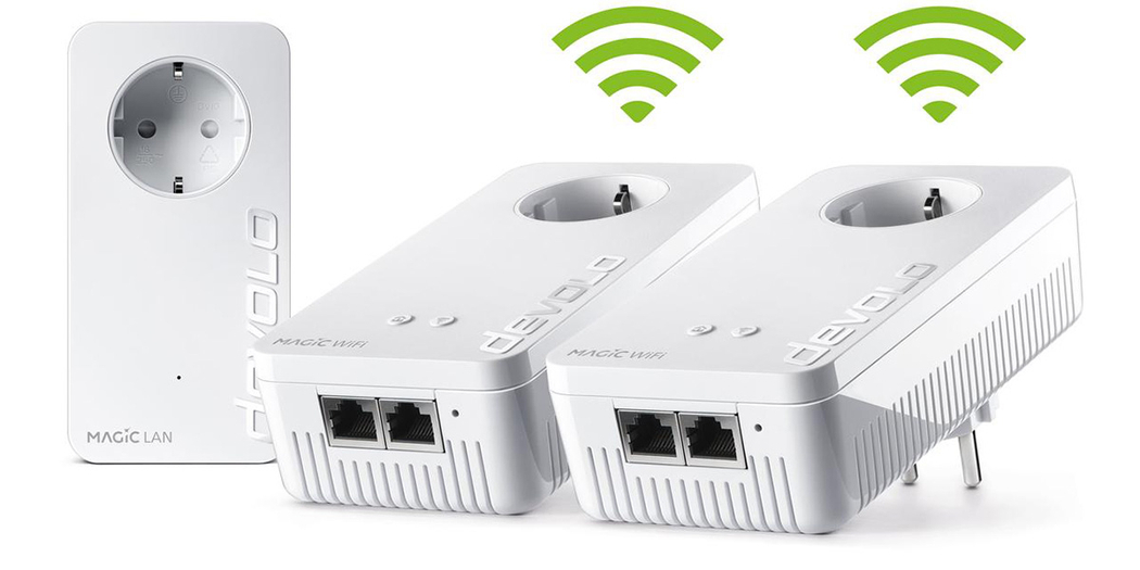 Das Multiroom-Kit des Magic 2 WiFi 6 von devolo.