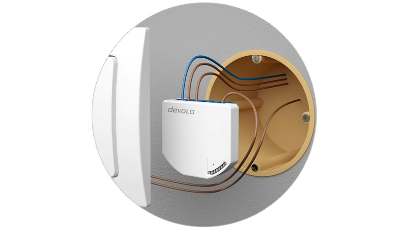 Installation der devolo Dimmer Unterputz