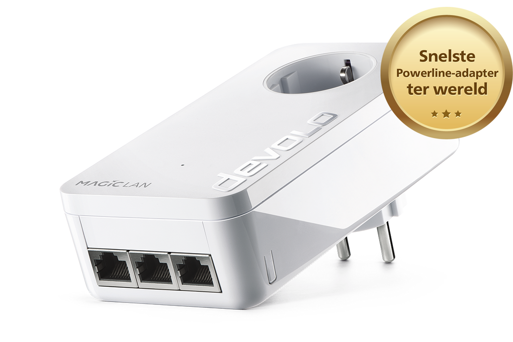 devolo Powerline Adapter Magic 2 LAN triple