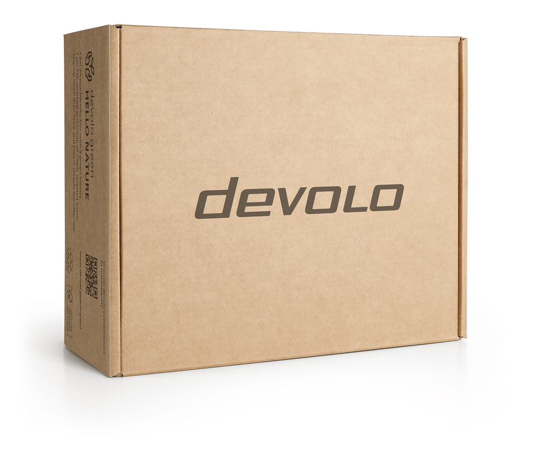 Die umweltfreundliche Brownbox von devolo.