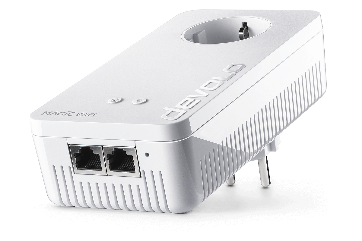 devolo Powerline Adapter Magic 2 WiFi liegend