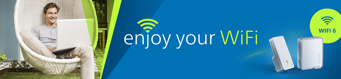 devolo WiFi 6 Repeater 3000 5400 enjoy your WiFi
