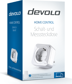 devolo Home Control Schalt- und Messsteckdose 2.0 devolo Home Control Schalt- und Messsteckdose 2.0