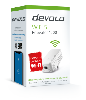devolo WiFi 5 Repeater 1200