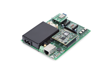 Product dLAN Green PHY eval board II white background