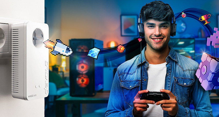 Mit devolo zum besten Ping – mit diesen Tipps spielen Sie besser Mit devolo zum besten Ping – mit diesen Tipps spielen Sie besser
