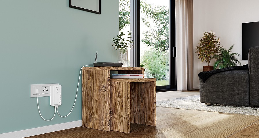 devolo Giga Bridge bringt die Power der Glasfaser bis zum Router devolo Giga Bridge bringt die Power der Glasfaser bis zum Router