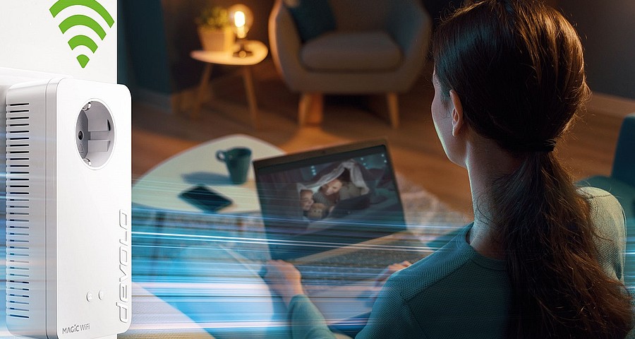 Besseres WLAN für ´s Internetfernsehen und Video-Streaming Besseres WLAN für ´s Internetfernsehen und Video-Streaming