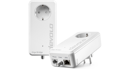 Inhouse-Verteilung von FTTH-Anschlüssen: Die devolo Giga Bridge mit Multipoint Funktion auf der FTTH Conference in Wien Inhouse-Verteilung von FTTH-Anschlüssen: Die devolo Giga Bridge mit Multipoint Funktion auf der FTTH Conference in Wien